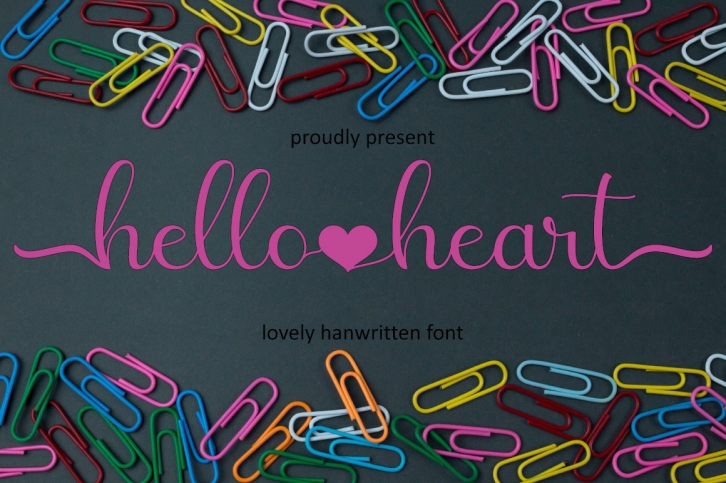 Hello Heart Font Download