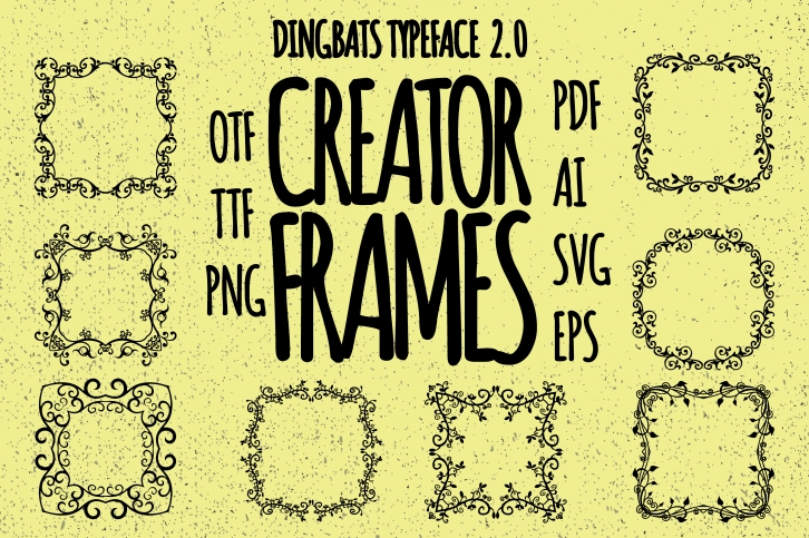 Frames Creator 2.0 Font Download
