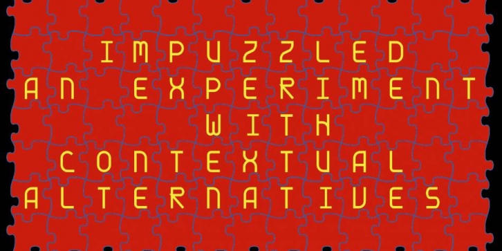 IMPuzzeled Font Download