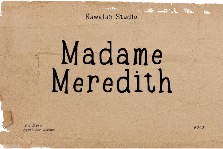 Madame Meredith Font Download
