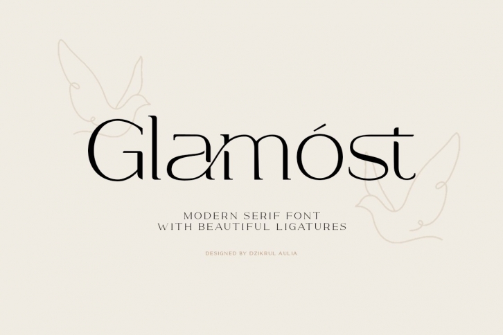 Glamost Font Download