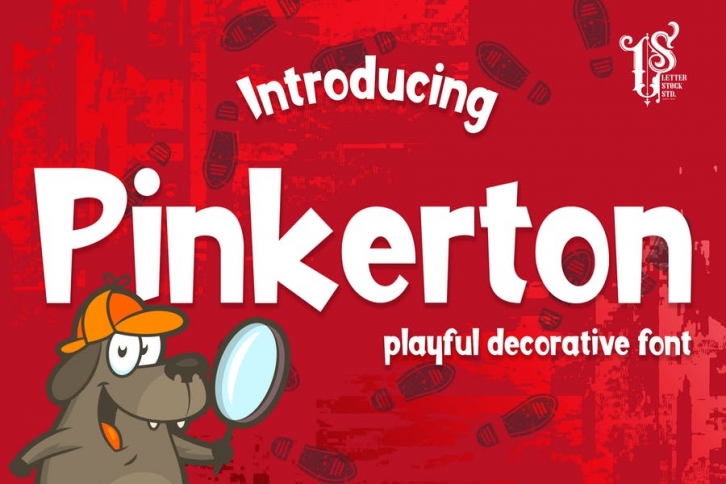 Pinkerton - Playful Decorative Font Download