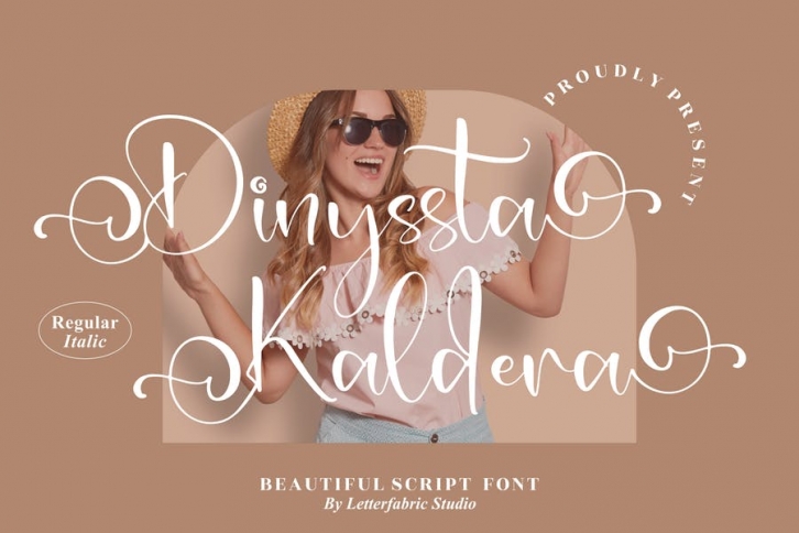 Dinyssta Kaldera Beautiful Script Font LS Font Download
