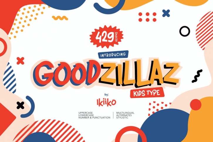 Goodzillaz - Kids Type Font Download