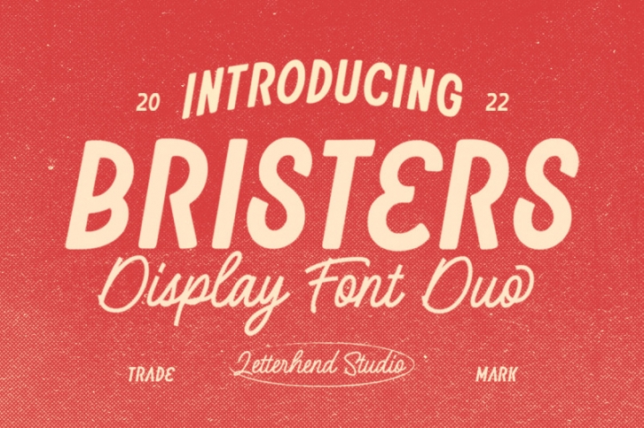 Brister - Display Font Duo Font Download
