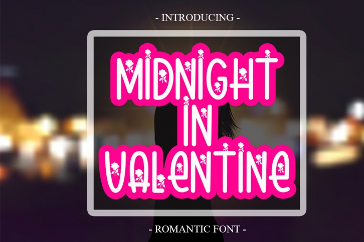 Midnight in Valentine Font Download