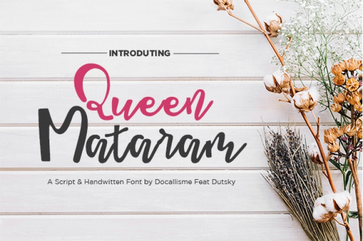 Queen Mataram Font Download