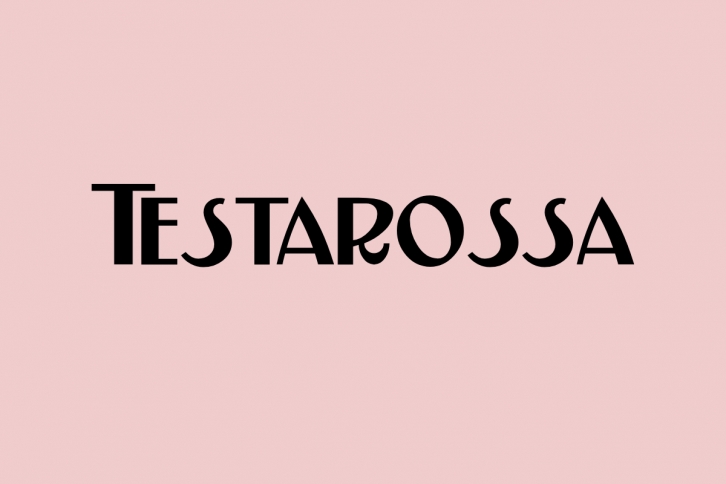 Testarossa Font Download