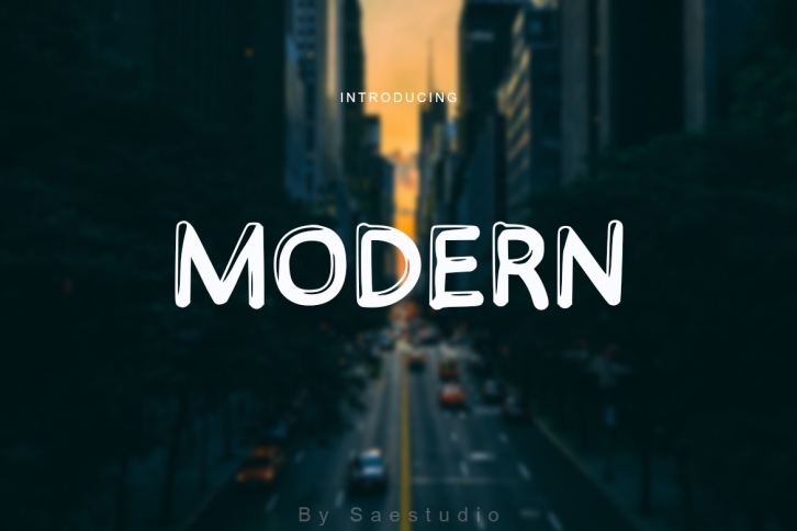 Modern Font Download