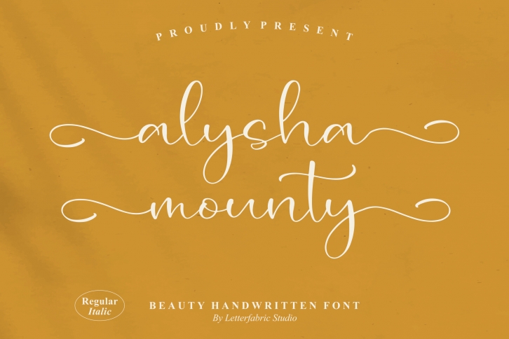 Alysha Mounty Font Download