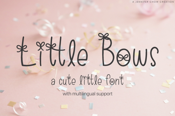 Little Bows Font Download
