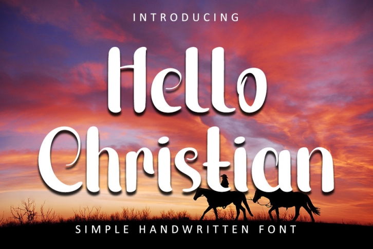 Hello Christian Font Download