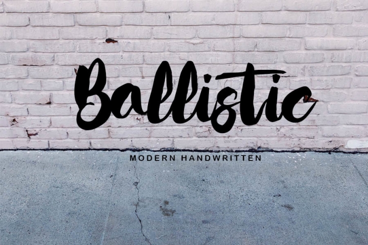 Ballistik Font Download