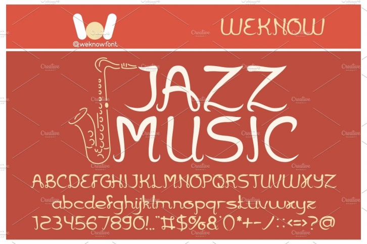 Jazz Music font Font Download