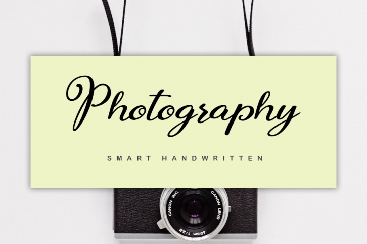 Photography Font Download