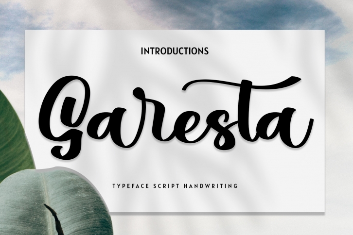 Garesta Font Download