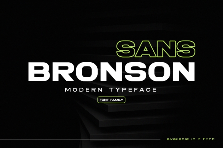 Bronson Sans Family Font Download