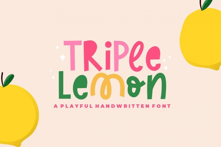 Triple Lemon Font Download