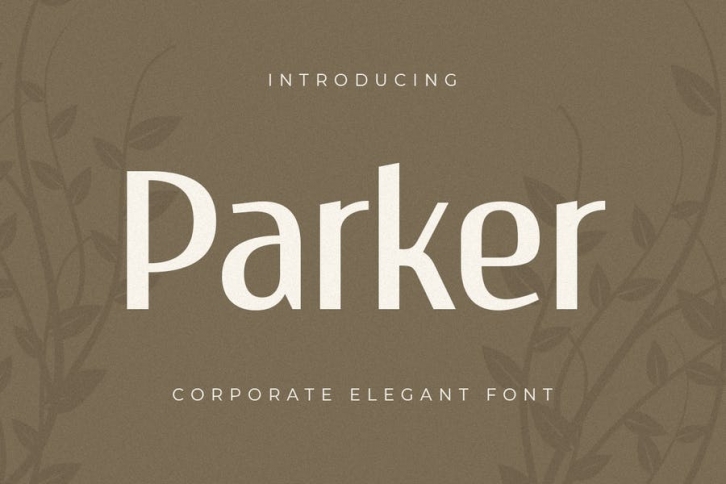 Parker - Corporate Elegant Font Font Download