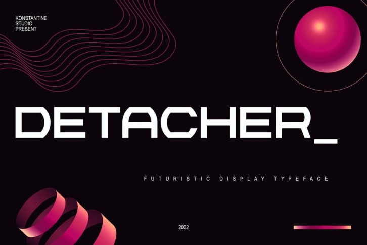 Detacher Font Download