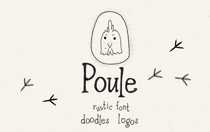 Poule Serif Rustic Font Download