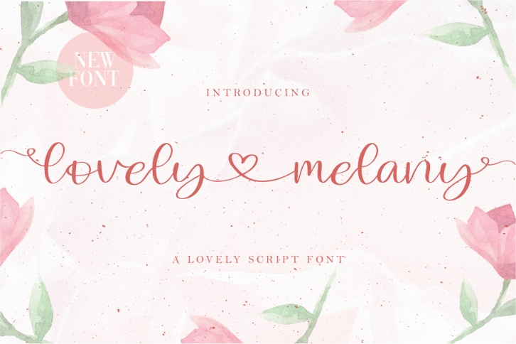 Lovely Melany Font Download