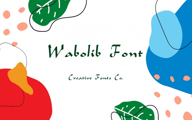 Wabolib Font Download