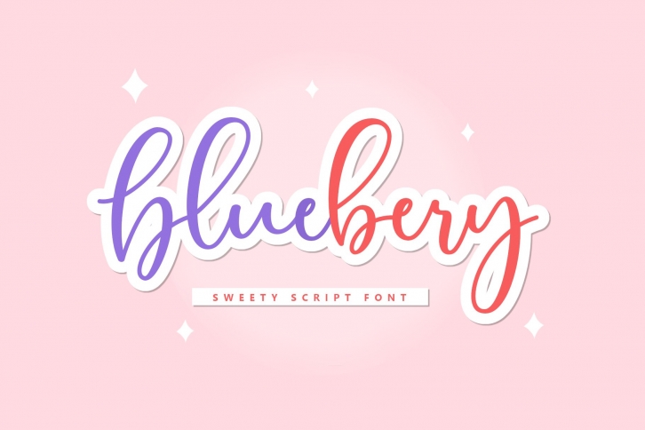 Blueberry Font Download