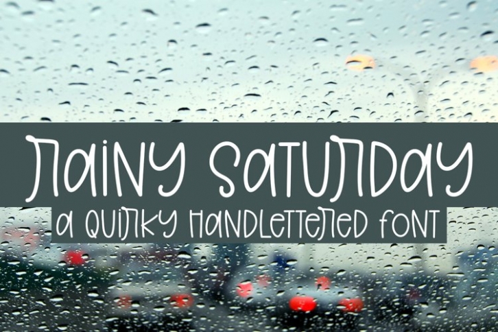 Rainy Saturday Font Download