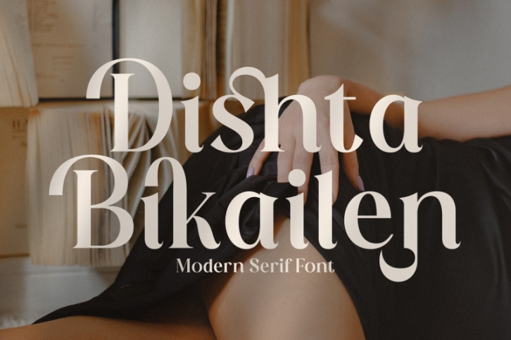 Dishta Bikailen Typeface Font Download
