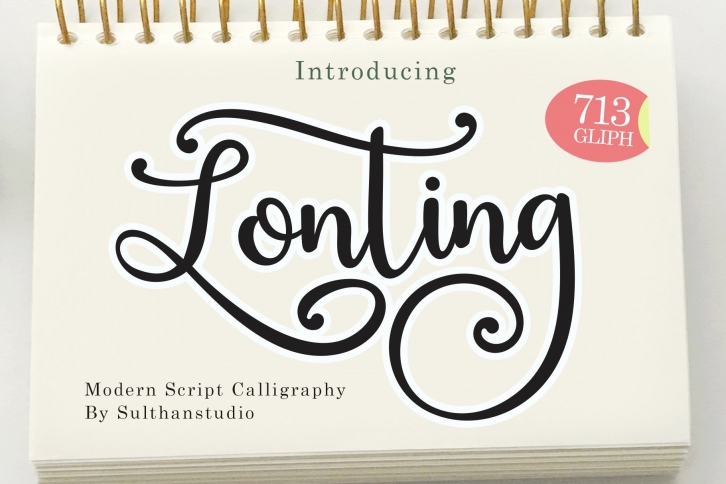 Lonting Script Font Download