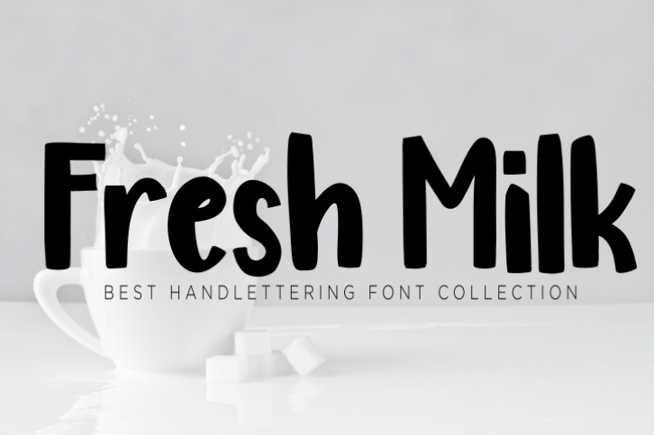 Fresh Milk Font Download