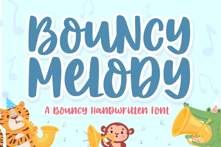 Bouncy Melody Font Download