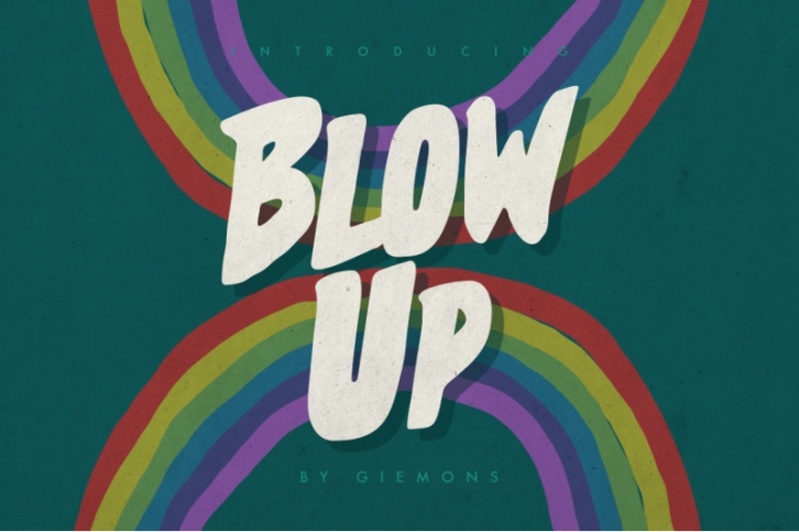 Blowup Typeface Font Download