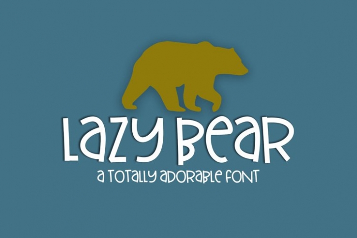Lazy Bear Handwritten Font Download