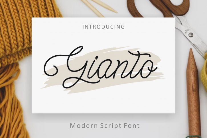 Gianto Font Download