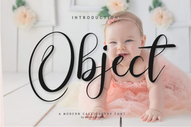 Object font script Font Download