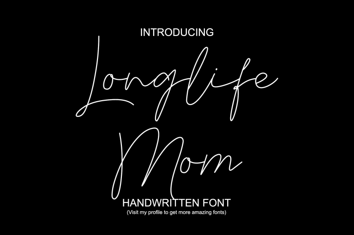 Longlife Mom Font Download