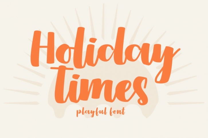 Holiday Times Font Download