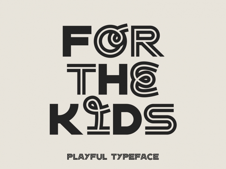 For The Kids Font Download