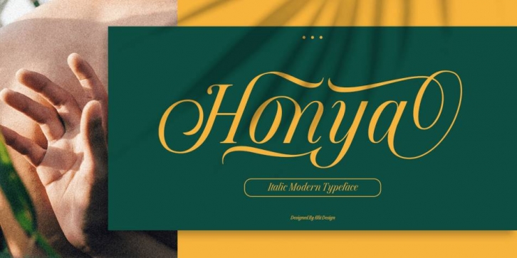 Honya Typeface Font Download