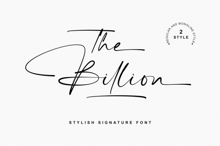 The Billion Font Download