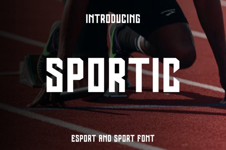 SPORTIC - Esport Font Font Download