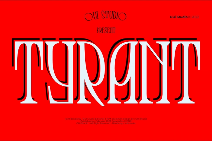 Intro Offer 50% Tyrant Font Download