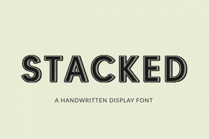 Stacked Font Download