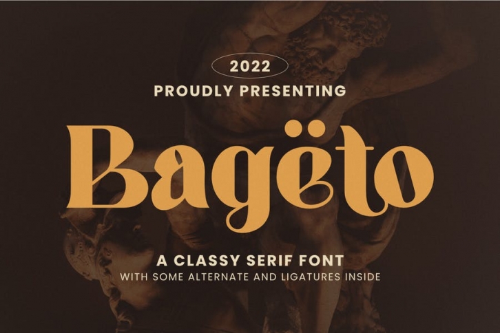 Serif Font - Bageto Font Download