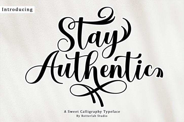 Stay Authentic Font Download