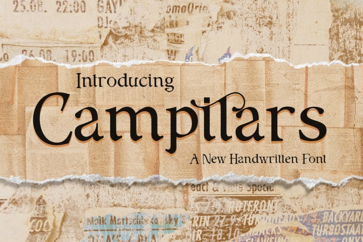 Campilars Font Download