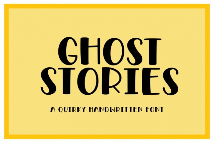 Ghost Stories Font Download