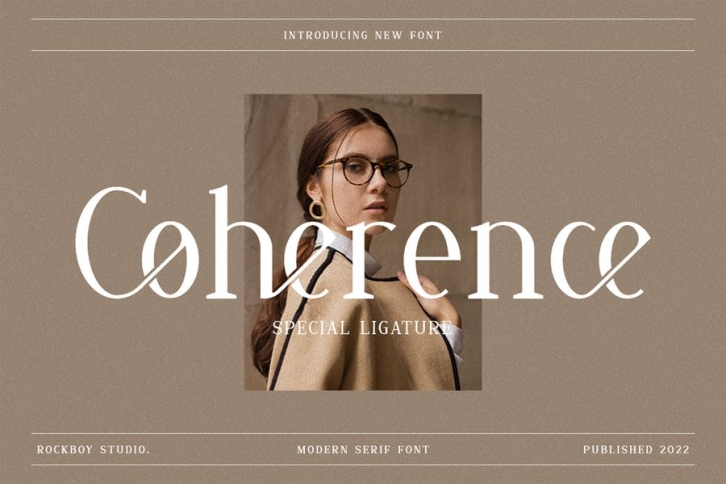 Coherence - Fashion Font Font Download